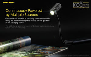 Nitecore TUP 1000 lumens intelligent USB rechargeable keychain torch