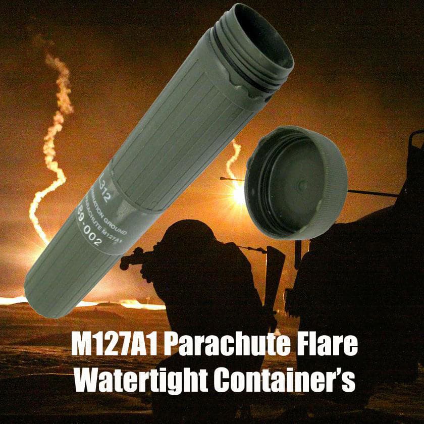 Parachute Flare Empty  Watertight Container kit bag perth