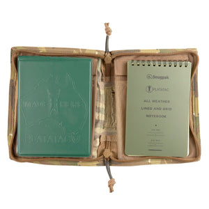 Genuine Platatac Brit Zip Side Opening Note Book Cover