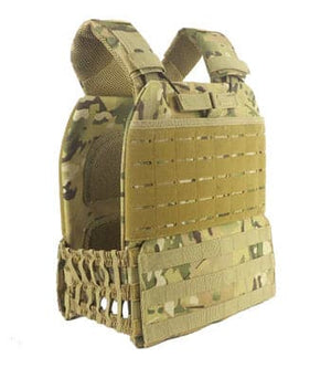 M22 RECON MOLLE Plate Laser Cut Carrier Assault Vests Plus 2 X NIJ level 2 Edged and Spike Proof plates