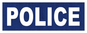 Police Duty Patrol Bag 50L With Police Logo, Salute Blue