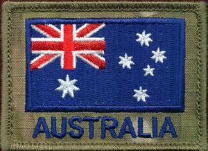 ANF Australian National Flag Patches, Shoulder Flashes $6.95 each