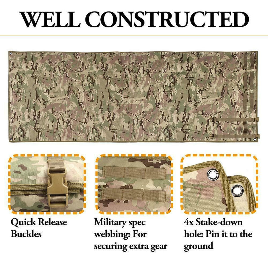 Recon GS2 Multi Use Mat,Roll out Sleep,shooting/Range & Weapon Cleaning Mat