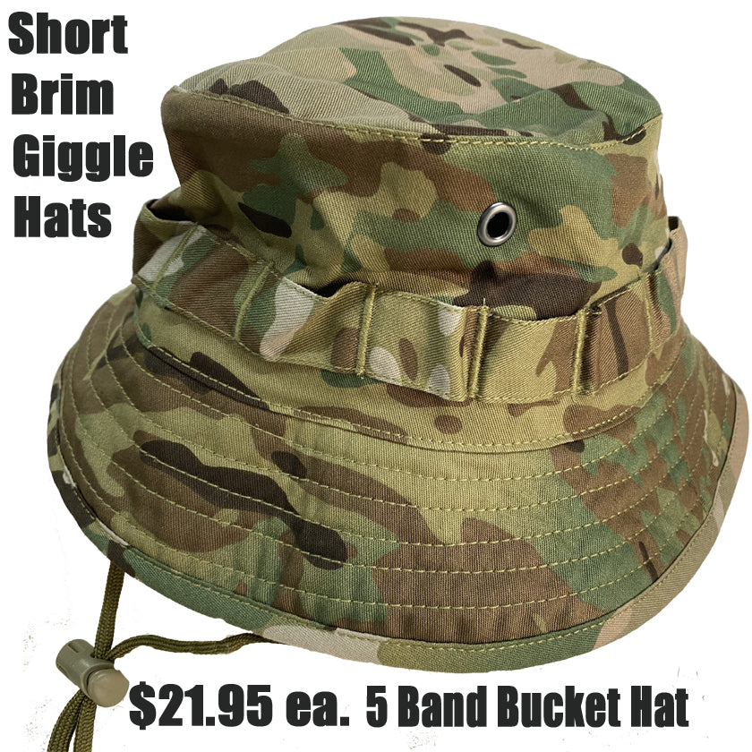 Short Brim Boonie/Giggle Hat's Multi Cam  - Kit Bag Perth 