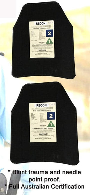 M22 RECON MOLLE Plate Laser Cut Carrier Assault Vests Plus 2 X NIJ level 2 Edged and Spike Proof plates