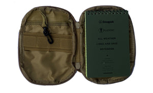 M22 RECON EDC Pouch with waterproof note book combo -Kit Bag Perth